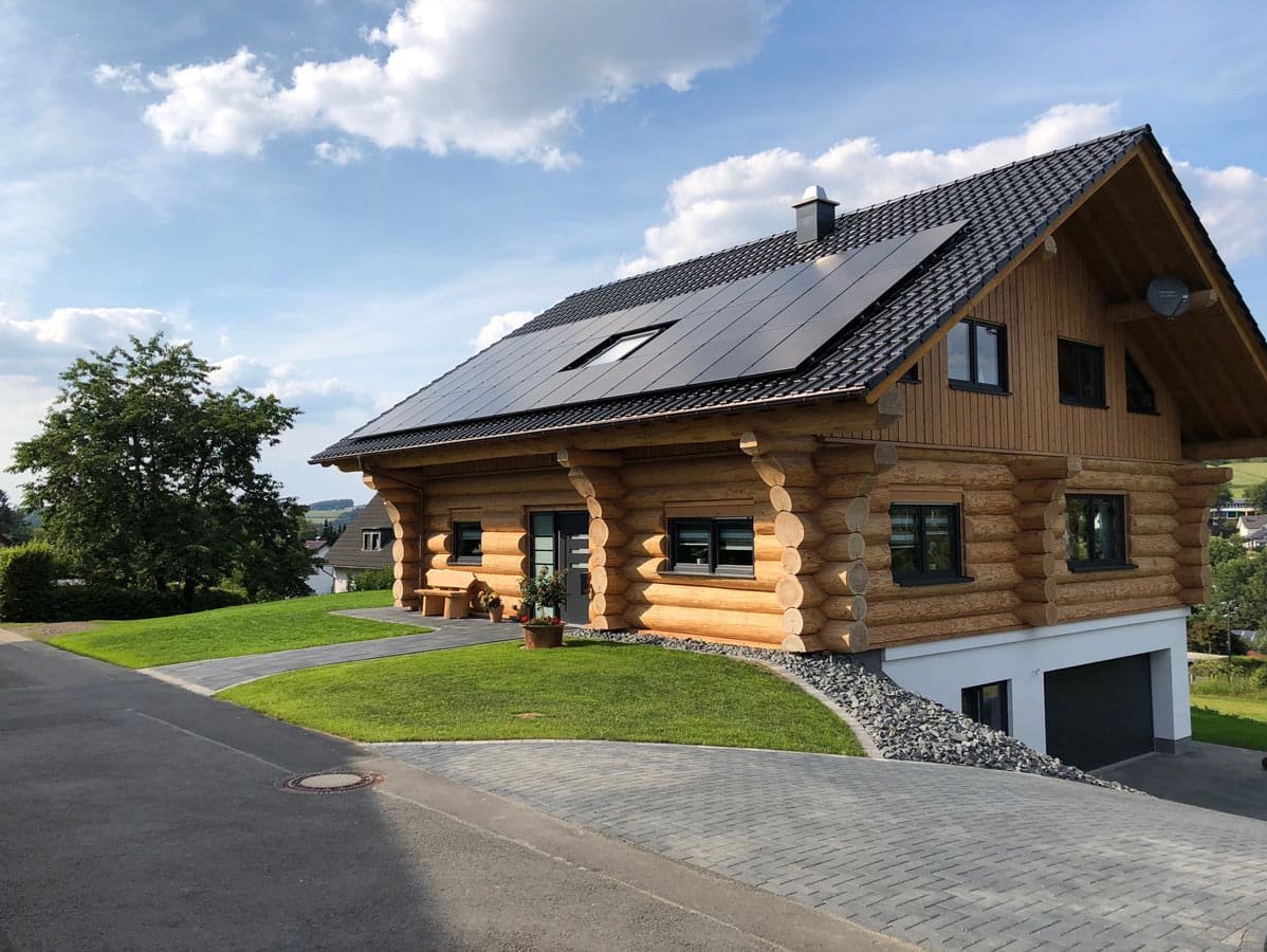 Referenz Blockhaus in Gummersbach