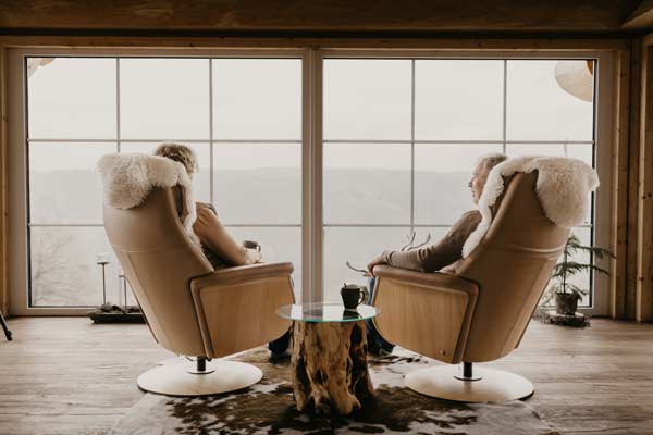Gemütliches wohnen im Blockhaus