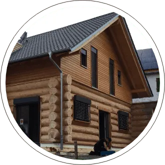 Referenz Blockhausbau