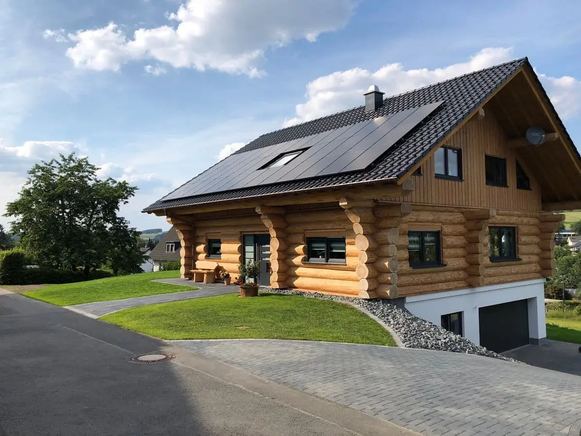 Referenz Blockhaus in Gummersbach