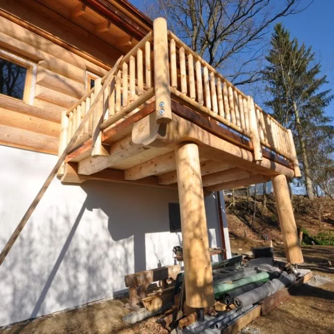 Naturstammhaus in Ofterdingen – Bild 3