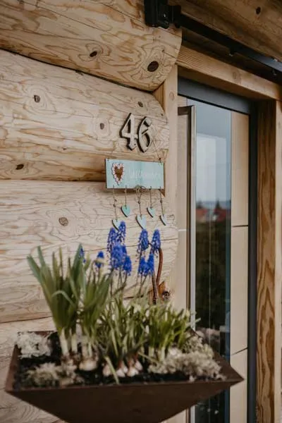 Blockhaus Blumen