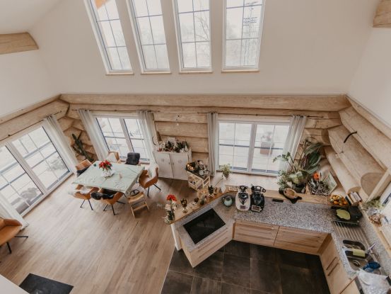 Naturstammhaus mit idealem Raumklima für Allergiker