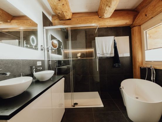 Kreative Einrichtungen für Holzhaus