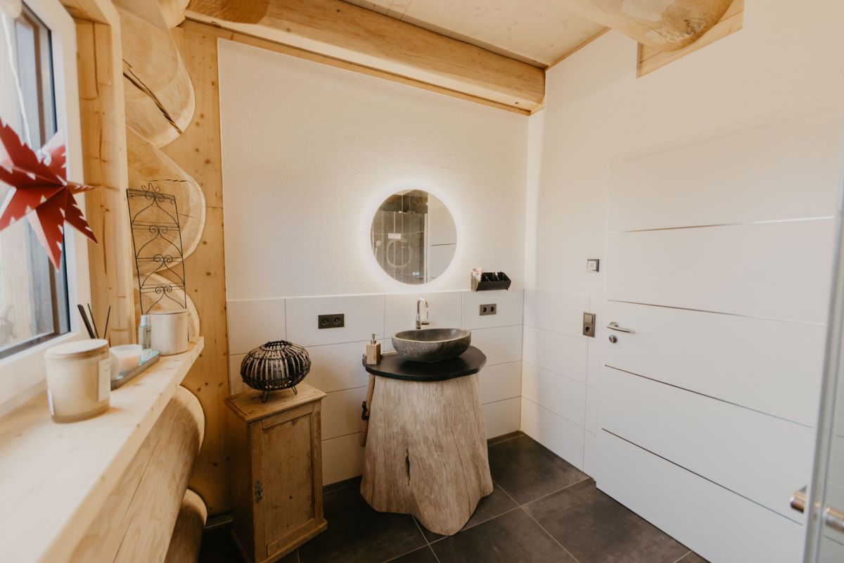 Innenausbau Blockhaus