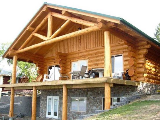 Unterschied zwischen Blockhaus und Naturstammhaus