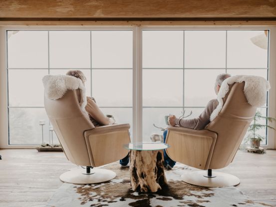 Langlebige Naturstammhäuser