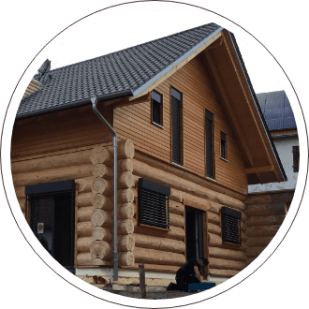 Referenz Blockhausbau